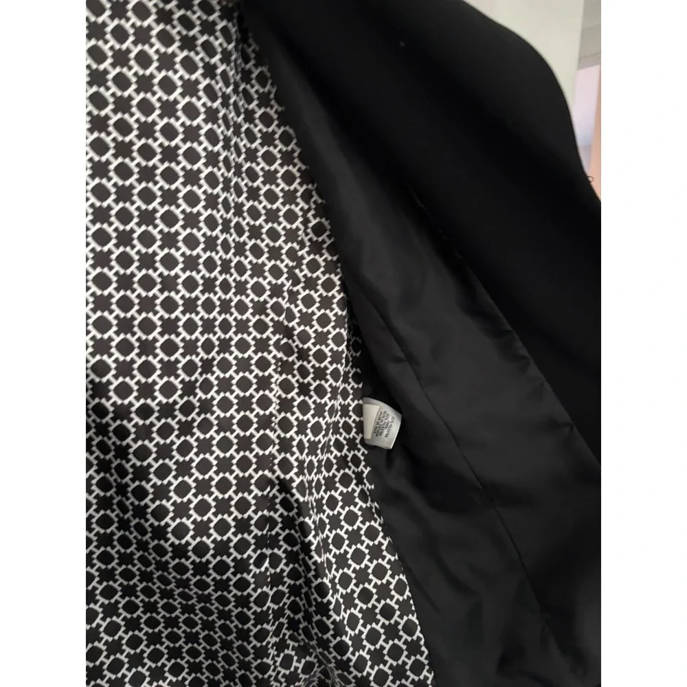 Kasper Black Tailored Blazer | Women's Size 12 | NWT | MSRP $119 - Picture 4 of 6